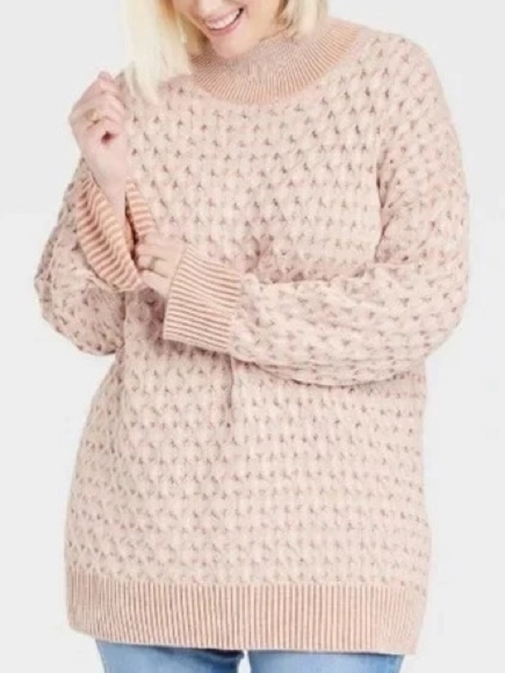 New Crewneck/Mockneck Sweater in XL